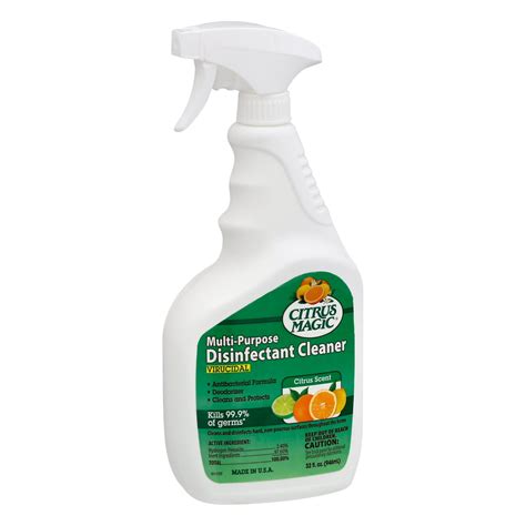 Citrus magic disinfectant cleaenr